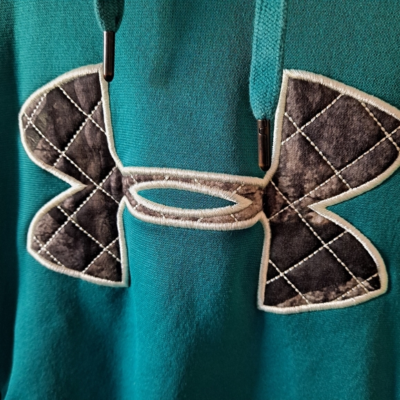 Teal Under Armour Hoodie - Picture 4 of 8